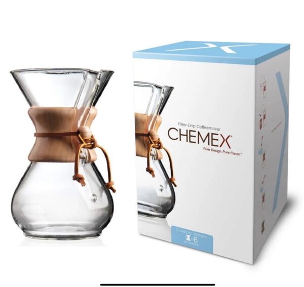 Chemex Filter-Drip Coffeemaker 6 Cup
