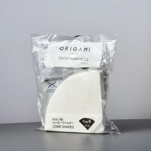 Origami Coffee Paper Filter - 100 Unidades