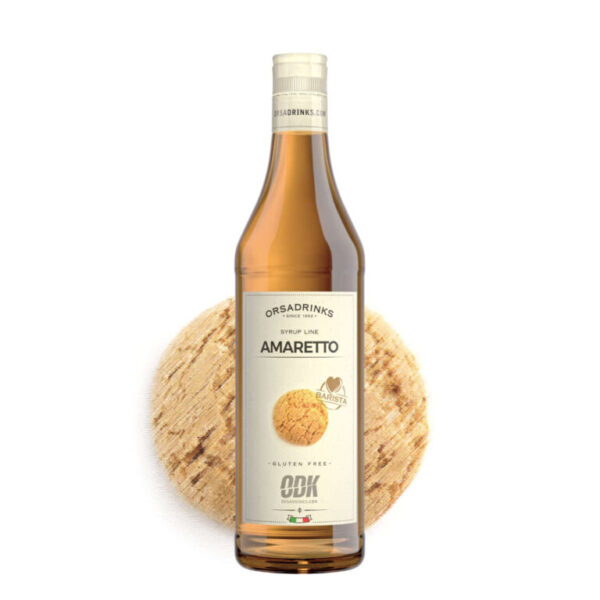 OrsaDrinks Syrup Line Amaretto Sin Gluten